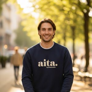 SUDADERA AITA marino