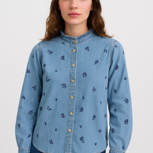 CAMISA VAQUERA BORDADO