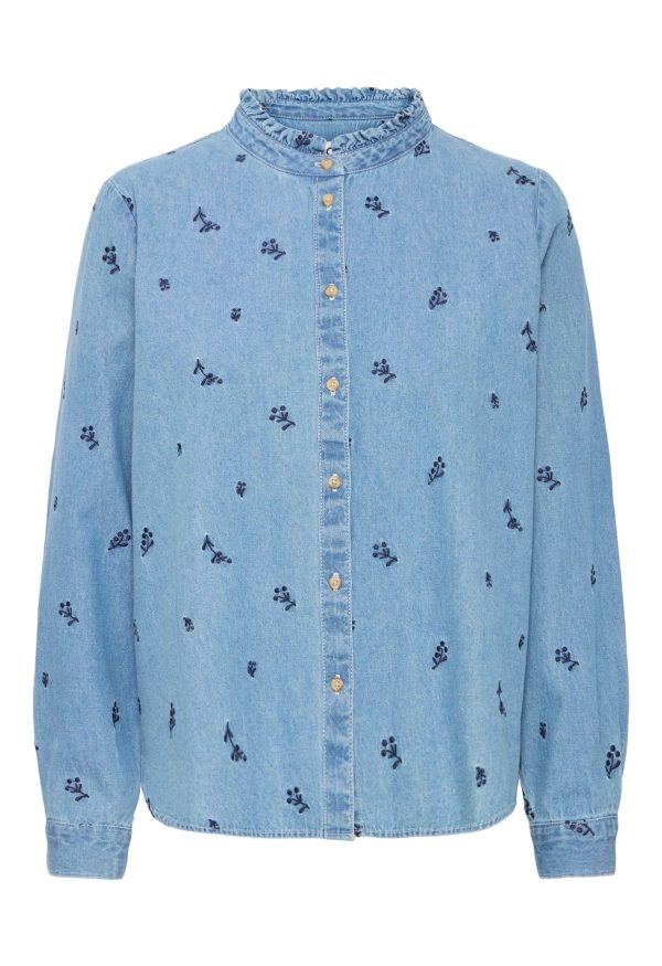 CAMISA VAQUERA BORDADO - Imagen 4