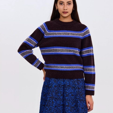 JERSEY PARFUM MARRON