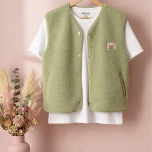 CHALECO GOREN  PISTACHO